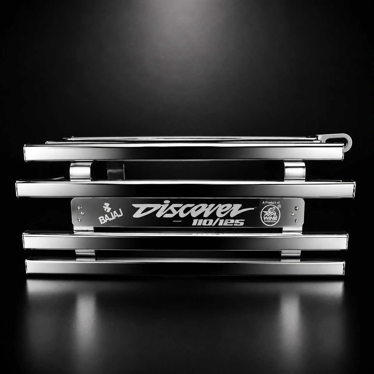 Discover-110-Bajaj-সাইলেন্সার-Box-খাঁচা-SS