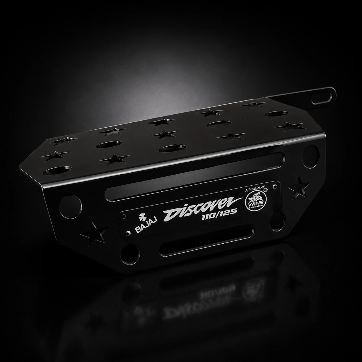 Discover-110-Bajaj-সাইলেন্সার-CNC-খাঁচা-MS - Image 2