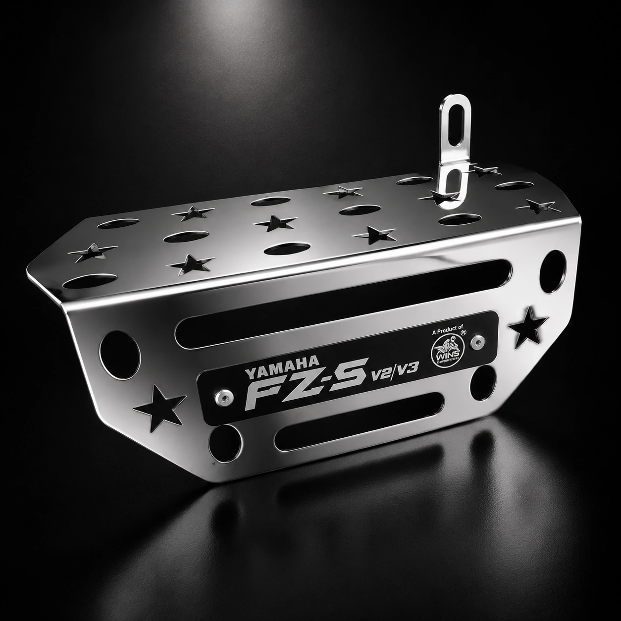 Fz-v3_V2_V4-Dulex-yamaha-সাইলেন্সার-CNC-খাঁচা-SS