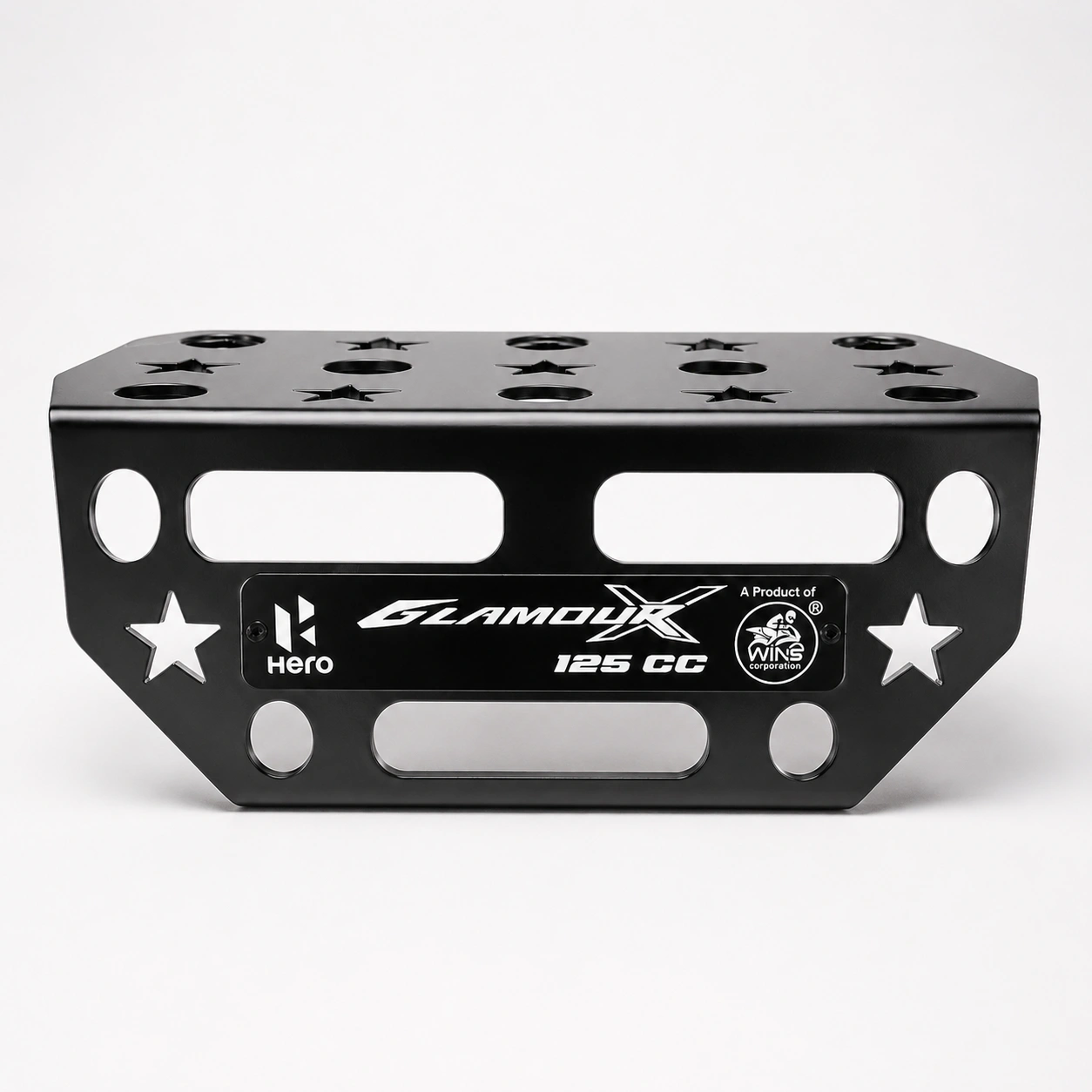 Glamour-X125-Hero-সাইলেন্সার-CNC-খাঁচা-MS