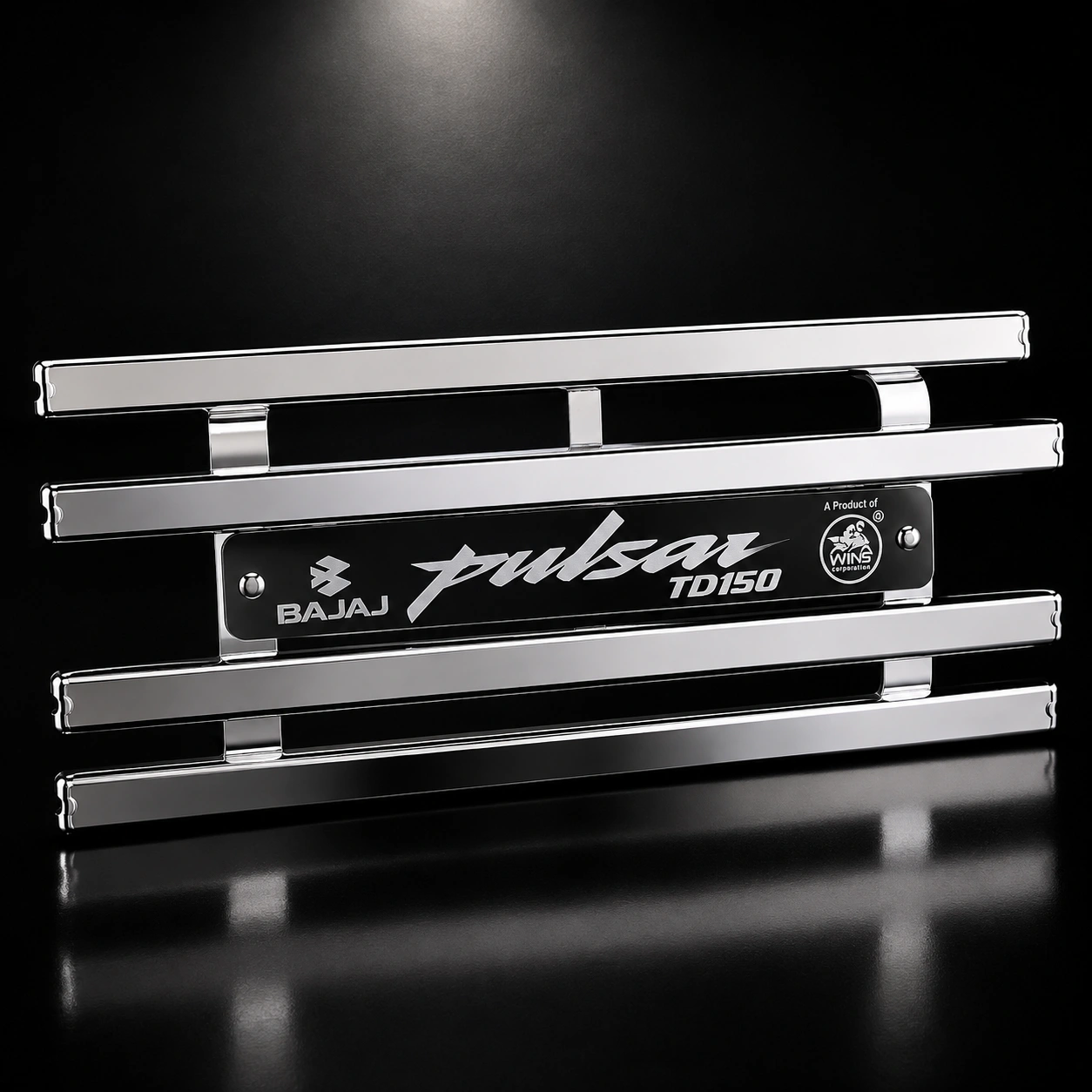 Pulsar-Double-Disk-Bajaj-সাইলেন্সার-Box-খাঁচা-SS